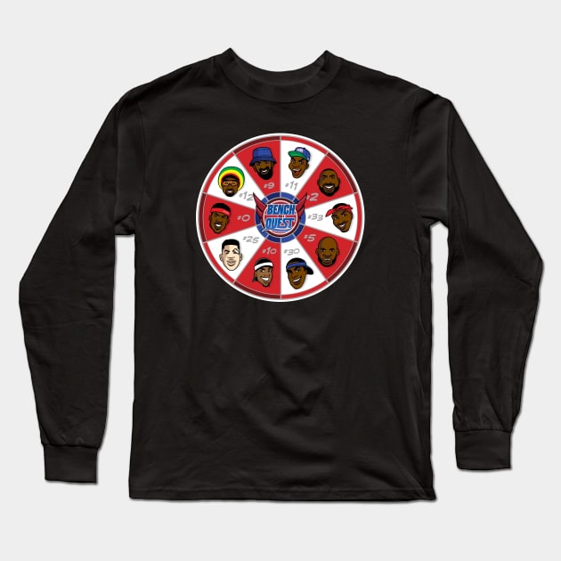 2016 Bench On A Quest - Player Wheel Long Sleeve T-Shirt by Bench On A QUEST